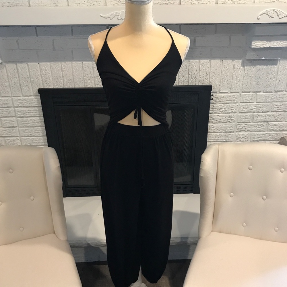 Black Jumper Suit